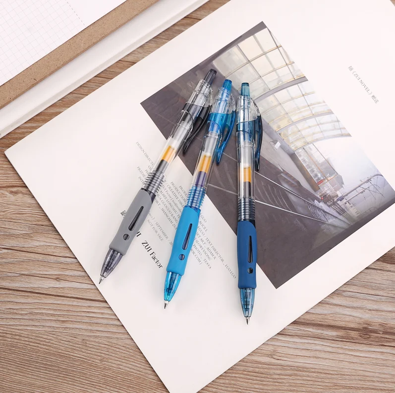 Ручка с гелевыми чернилами M & G R1 Классическая роликами 0 5 наконечника Офисная и