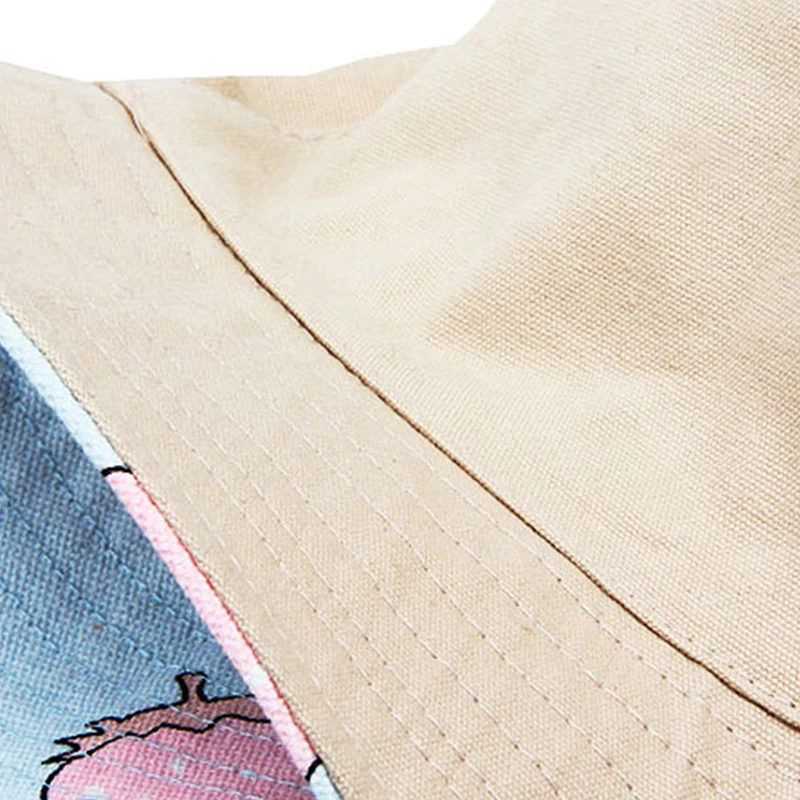 В стиле хип хоп с принтом фрукты ведро шляпа Для женщин мужская пара Летние