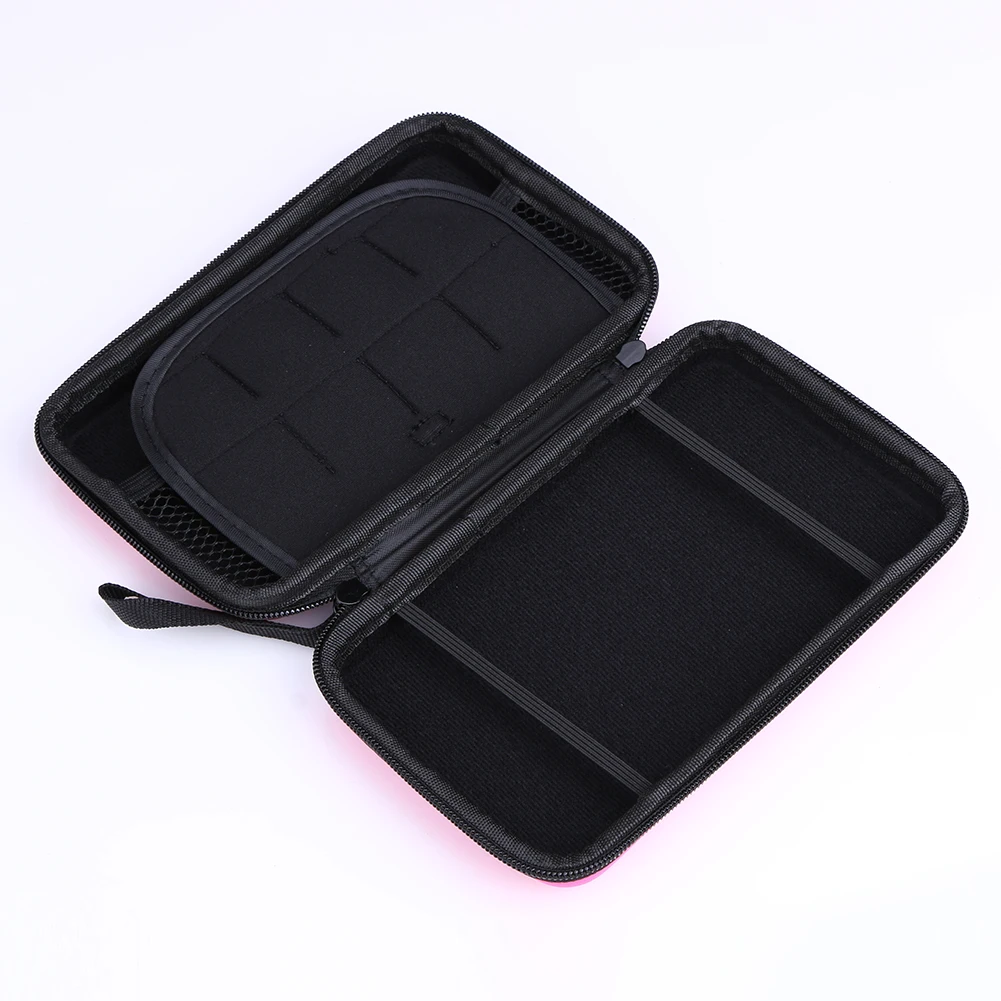 

Hot Portable EVA Skin Hard Drive Disk Carry Case Cover Bag Pouch for Nintendo 3DS XL LL for Earphones Headphone Earplugs Earbugs