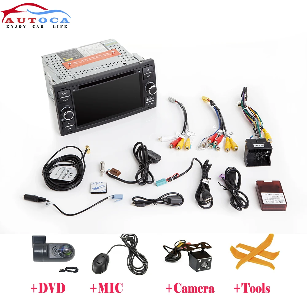 DSP ips 2 din Android 9,0 Автомобильный gps dvd-плеер для Ford Mondeo S-max Focus C-MAX Galaxy Fiesta transit Fusion подключение kuga радио