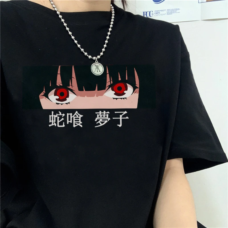 Футболка женская в стиле Kawaii с милым мультяшным принтом Свободный Топ для