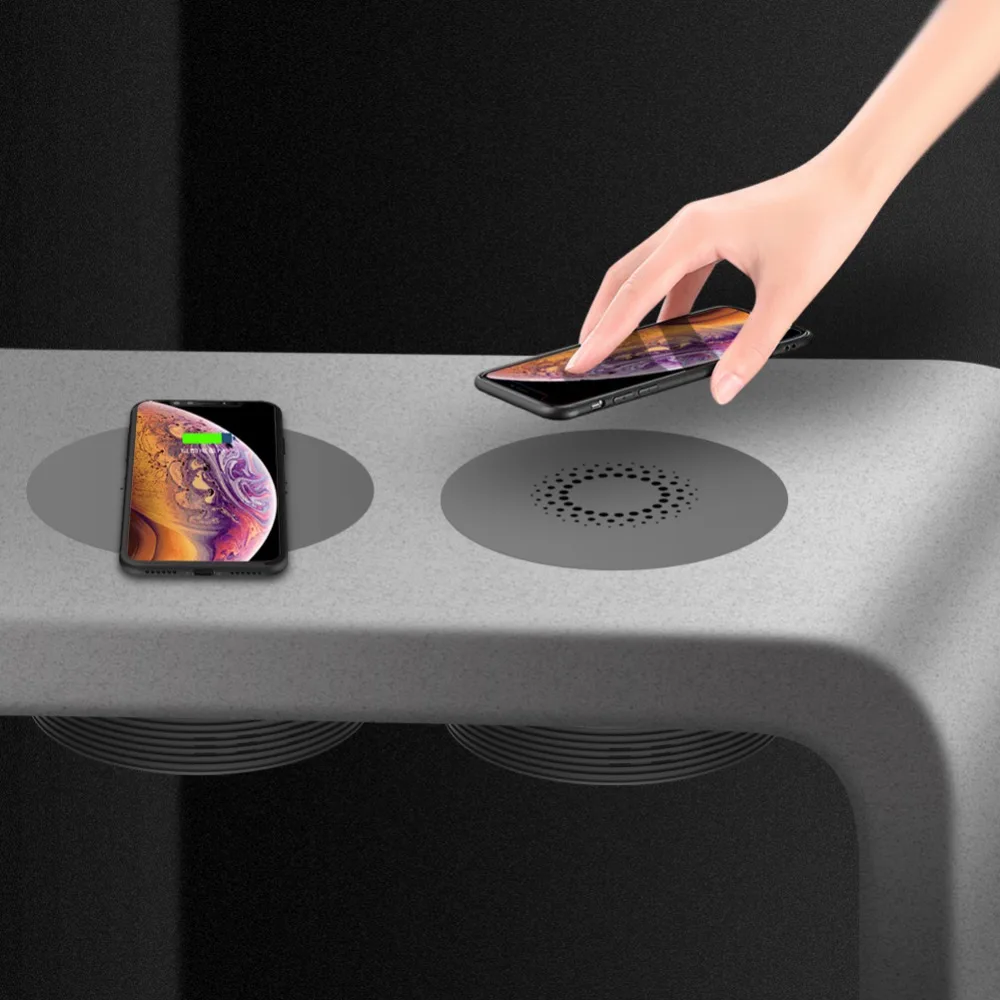 Горячее невидимое быстрое истинное Беспроводное зарядное устройство длиной до 40