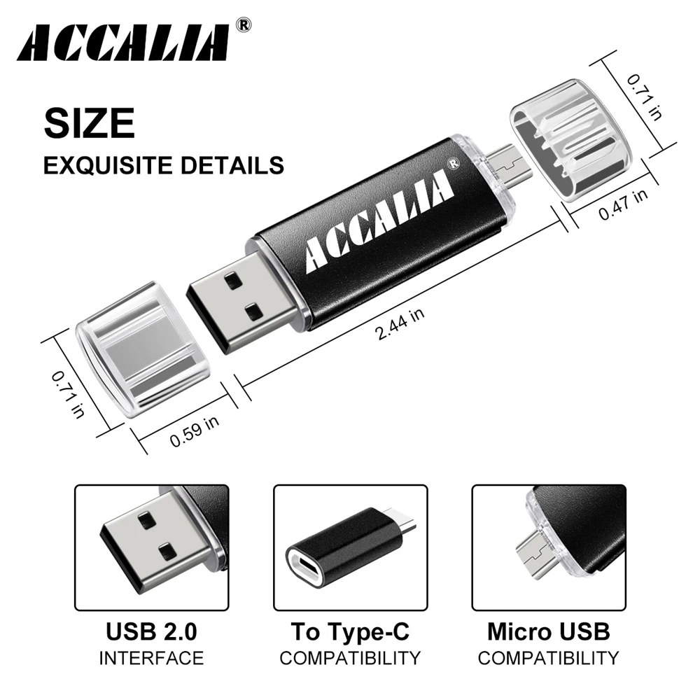OTG 3 В 1 флеш-накопитель 128 ГБ 64 ГБ cle usb память 32 ГБ 16 ГБ pen drive 8 ГБ 4 ГБ флеш-накопитель типа C Ключевой стик бизнес-подарок.
