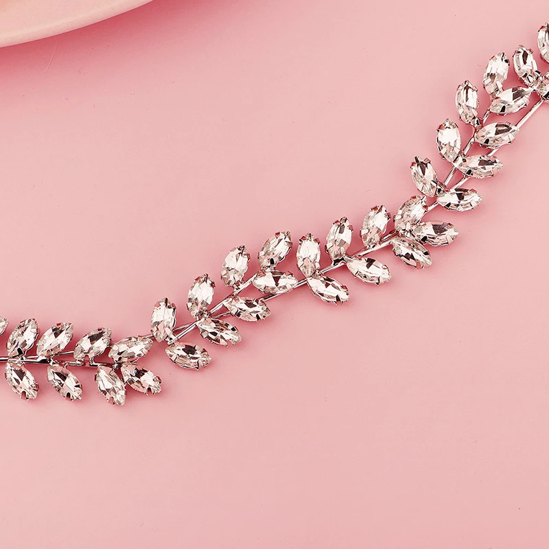 Женские ободки с кристаллами ручной работы аксессуары для волос свадебные