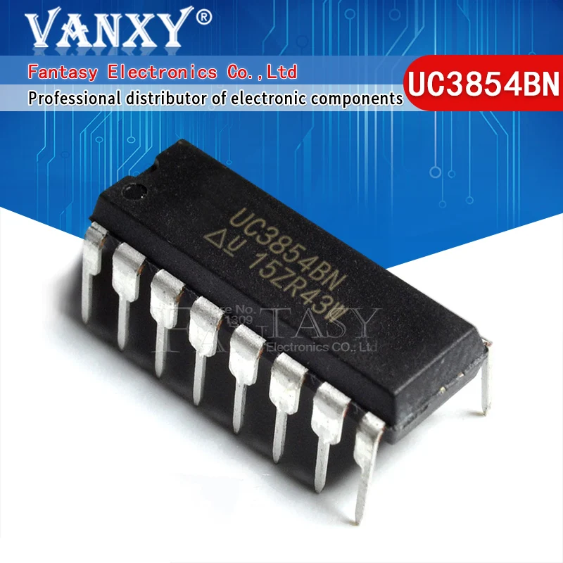 5 шт. UC3854BN DIP16 UC3854B DIP-16 UC3845 DIP UC3854N