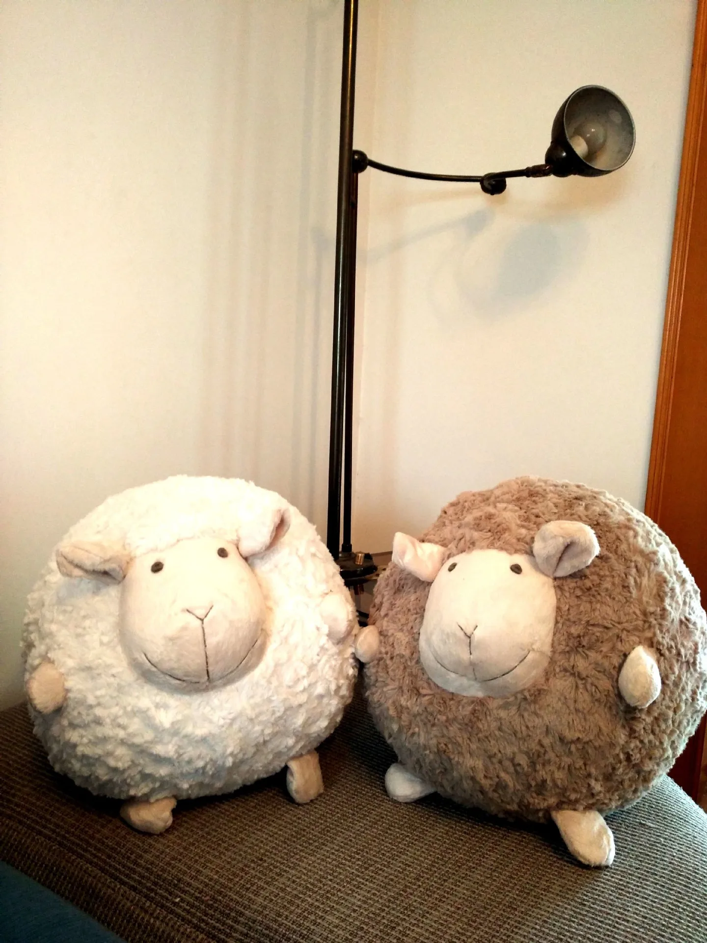 

36cm Kawaii Lamb Little Sheep Plush Toy Stuffed Animal Pillows Doll Girls Gift Home Decor Peluches Dolls Toys for Children Kids