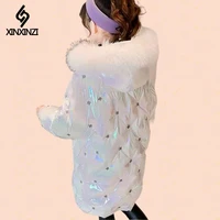 teens girls jacket winter coats 2022 long sleeve fur hooded kids parkas outfits girls outerwear clothes 4 6 8 10 11 12 years