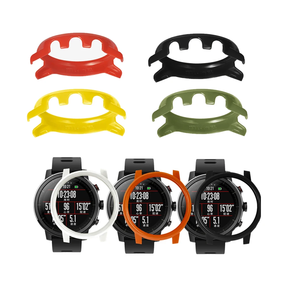 Защитный чехол из поликарбоната для Xiaomi Huami Amazfit 2/2S Stratos Спортивная рамка смарт