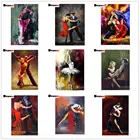 Dpsprue 5D Diy полностью квадратная круглая каменная смола алмазная живопись крестиком танец 3D вышивка Алмазная мозаика подарок