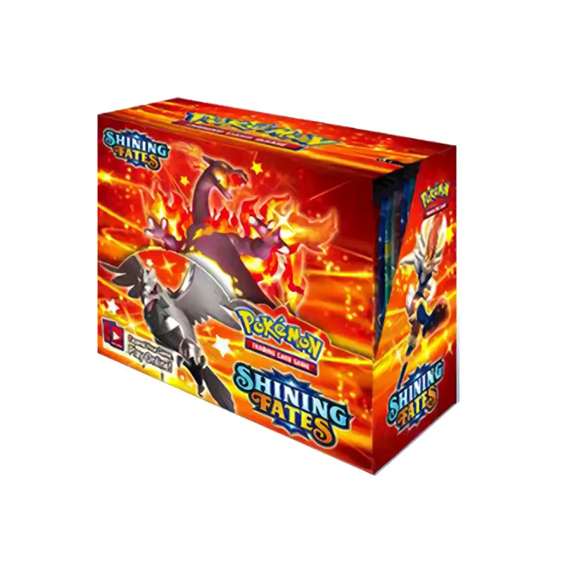 2021 новейшие Pokemon карты 360 шт. английский Покемон TCG: Сияющий Fates Booster Box торговая