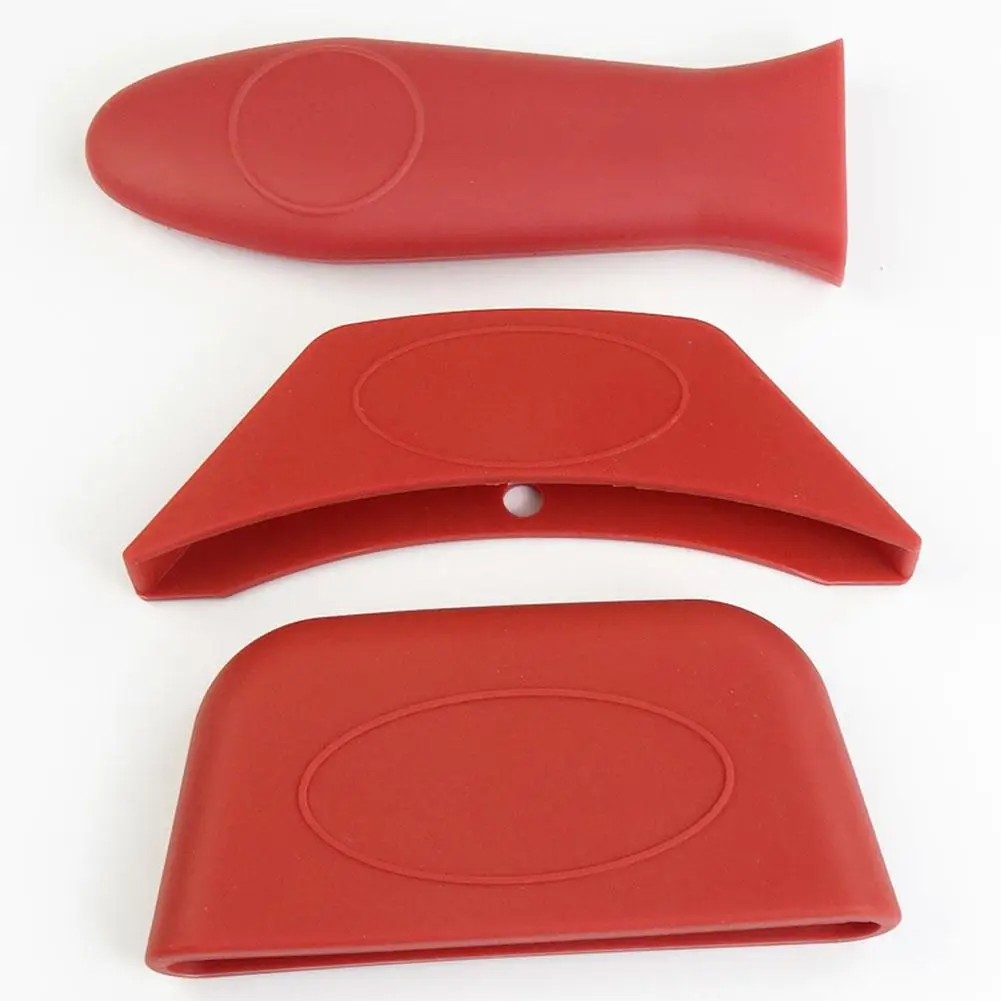 Top Selling Silicone Pot Holders Cover Hot Resistant Non Slip Sleeves for Frying Pans Cookware Handles | Дом и сад