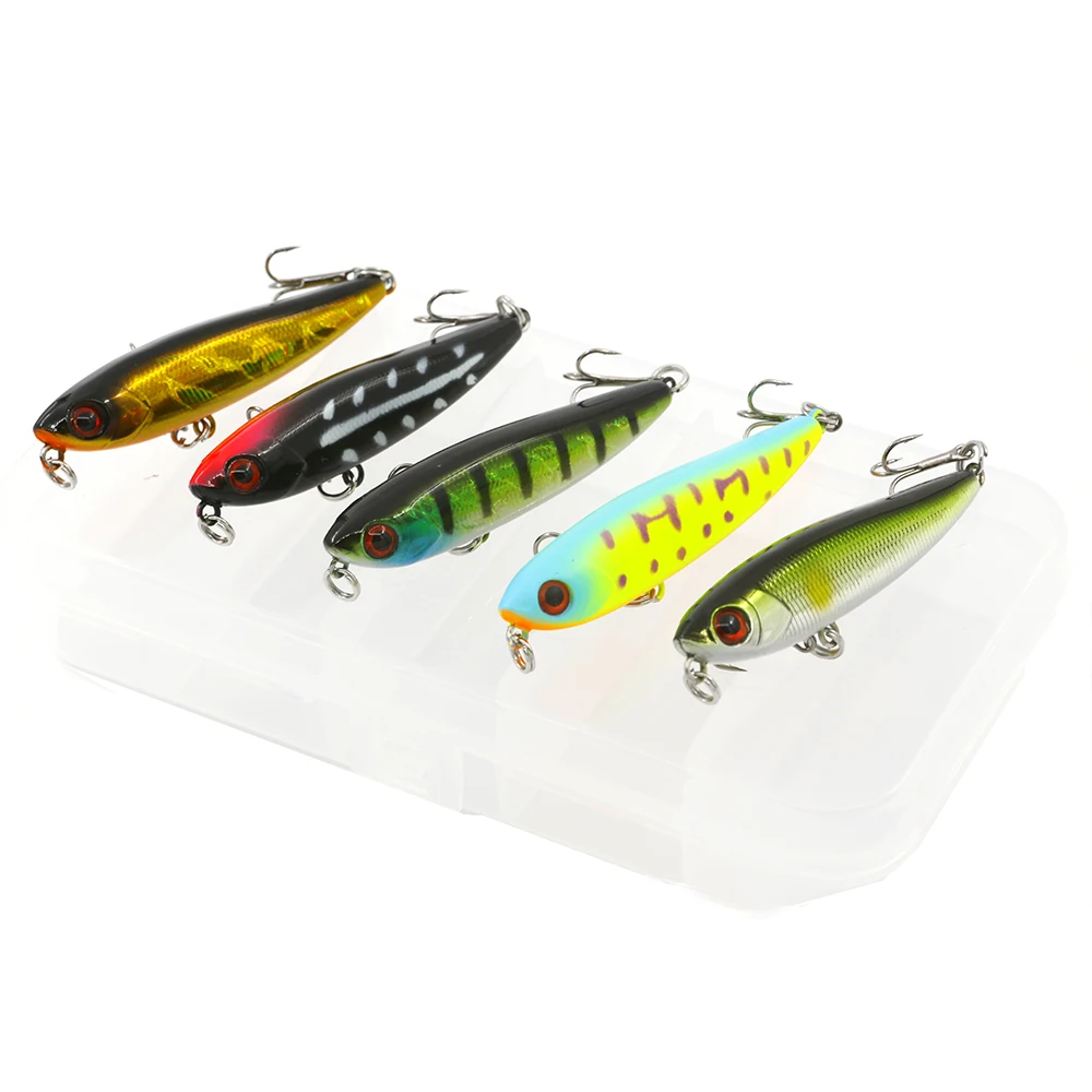 

5 шт., плавающая мини-приманка для рыбалки, 50 мм, 3 г