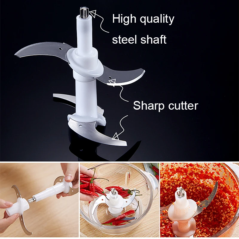 Электрическая мясорубка из нержавеющей стали автоматический измельчитель