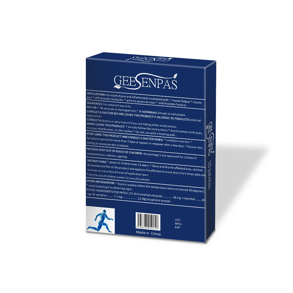 20 шт./2 коробки Пластырь от боли в шее|Пластыри терапевтические| |