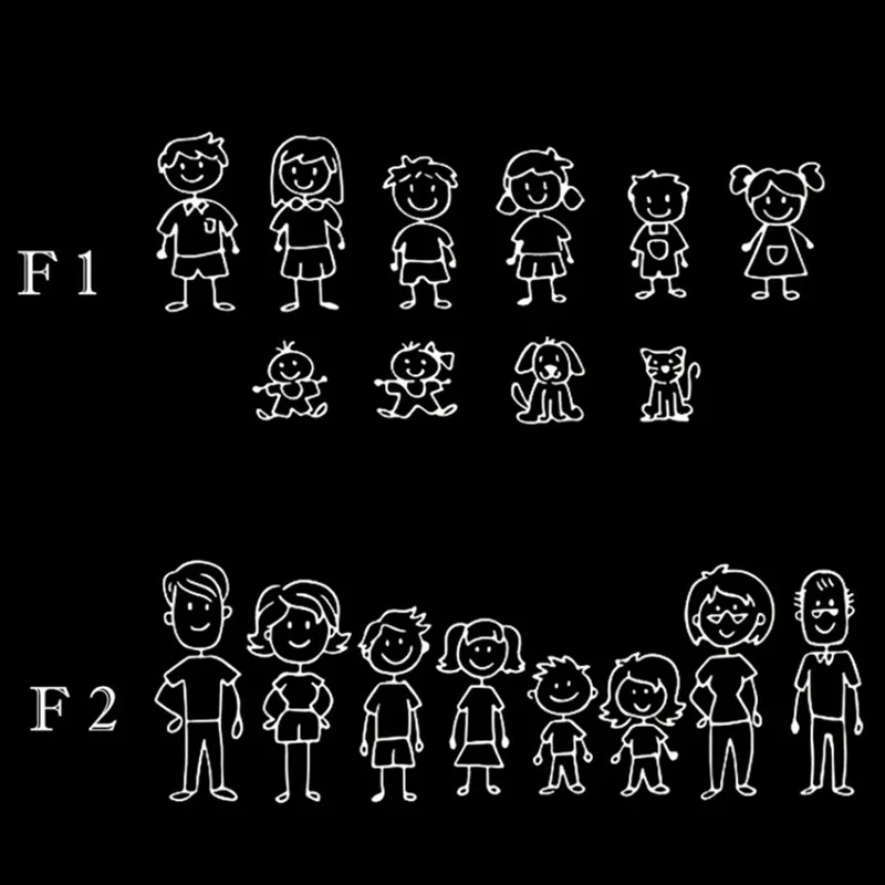 Наклейка на окно автомобиля с изображением родной матери дочери сына