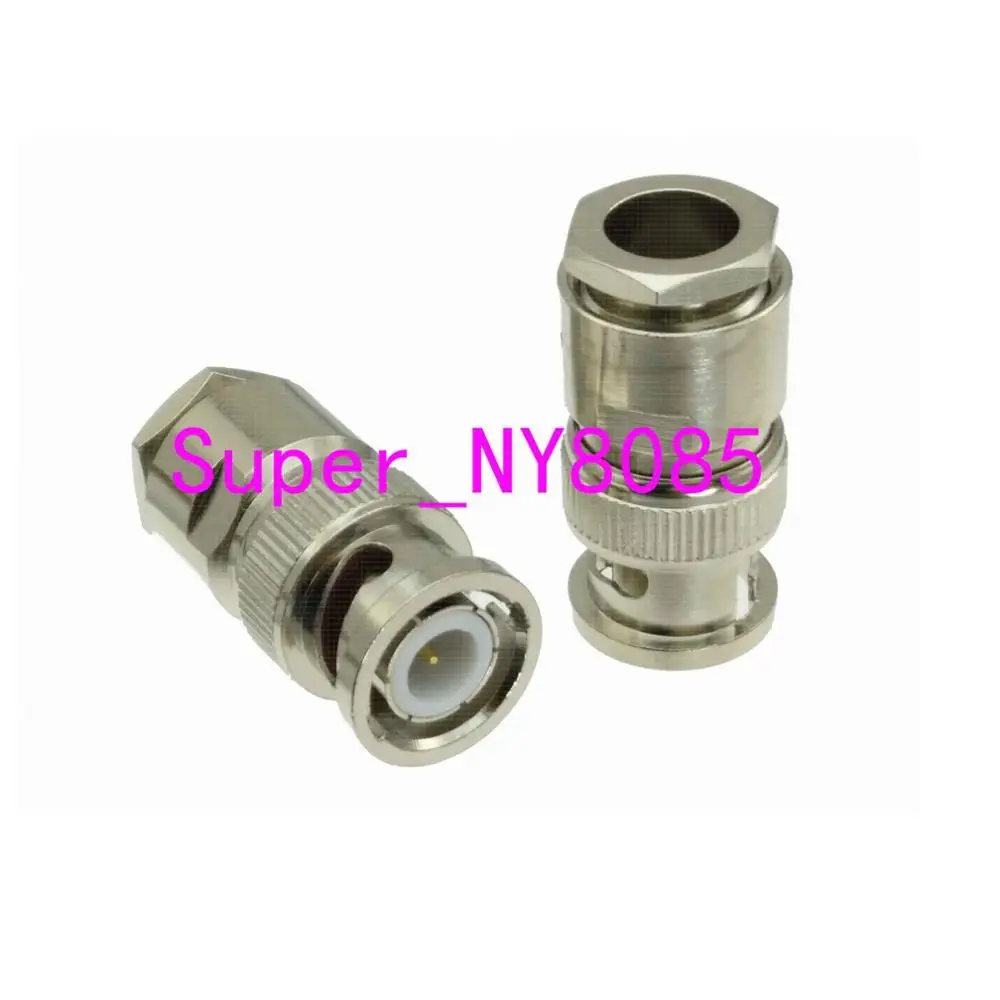 Разъем BNC Штекерный зажим для кабеля RG5 RG6 LMR300 RG304 RF коаксиальный|clamp connector|clamps