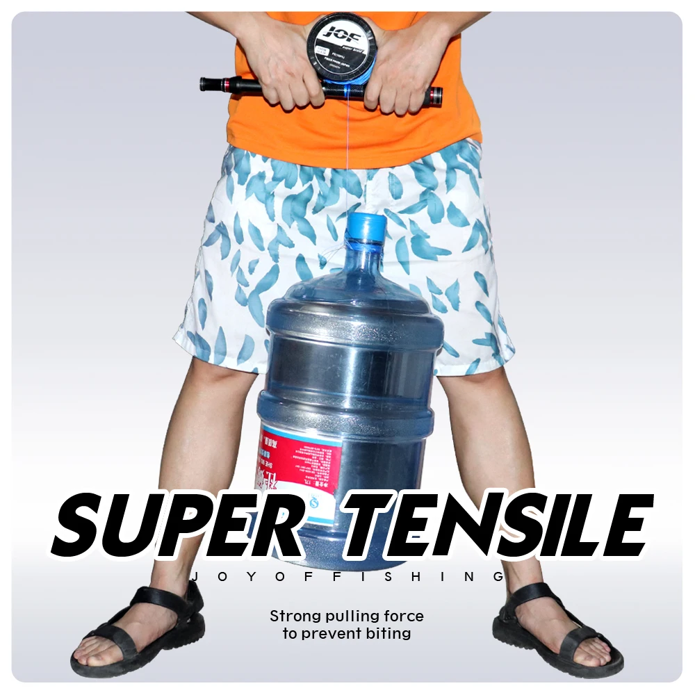 JOF 4-жильная леска для ловли карпа плетеная рыболовный спиннинг многонитевая