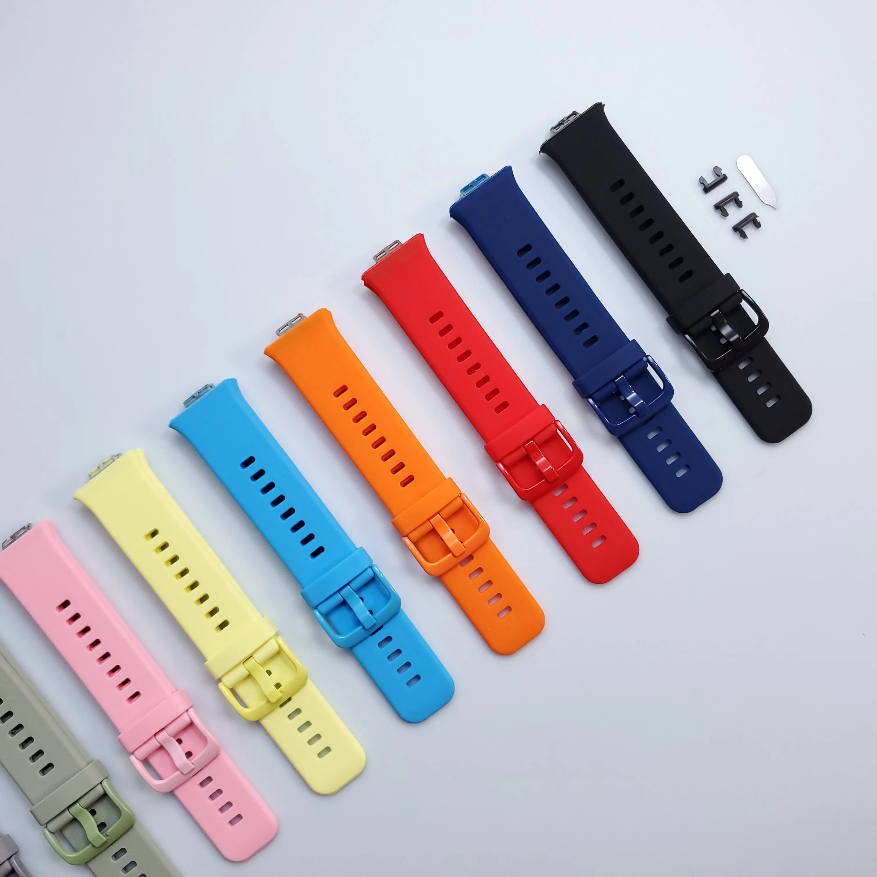 

Official Silicone Band for Huawei Watch Fit Sport Original Silicone Rubber Strap for Huawei Watch Fit Wrist Bracelet Accessories