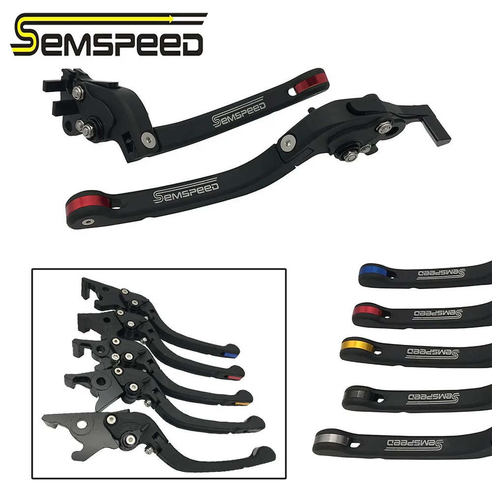 

SEMSPEED CNC New Foldable Brake Levers For Kawasaki ZX14R ZX-14R 2021 Adjustable Brake Clutch Lever Left Right 2PCS Newest ZX14R