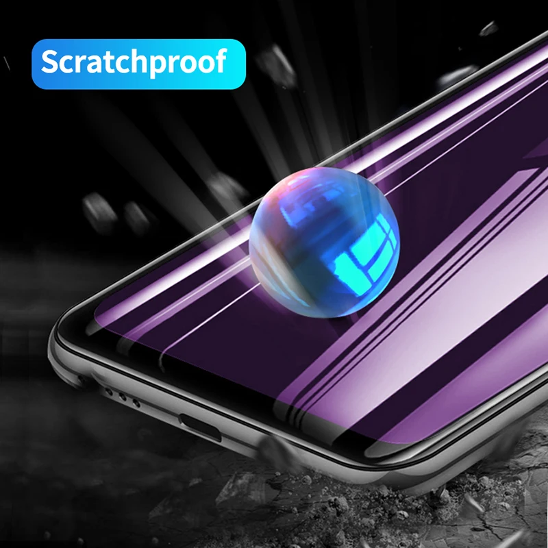 10D фиолетовая Защитная пленка для экрана с защитой от синего света Samsung Galaxy A20S A30S