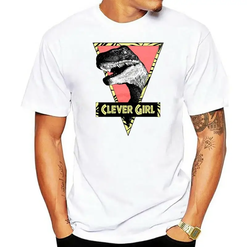 

OFFICIAL Clever Girl T Shirt Classic Dinosaur Raptor S M L XL XXL