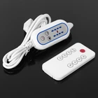 Универсальный пульт дистанционного управления USB, 4 скорости, с функцией 2-8 часов включениявыключения, для вентилятора USB, светодиодсветильник ка