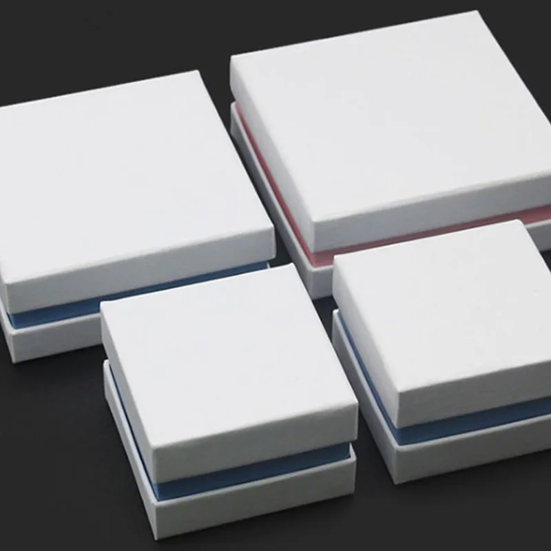 Коробка для ювелирных изделий 50 шт./лот Подарочная коробка с подвеской ожерелий