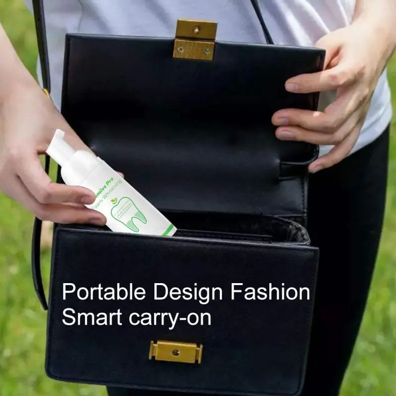 30 мл отбеливающий крем зубная паста укрепляющая пену для полоскания рта