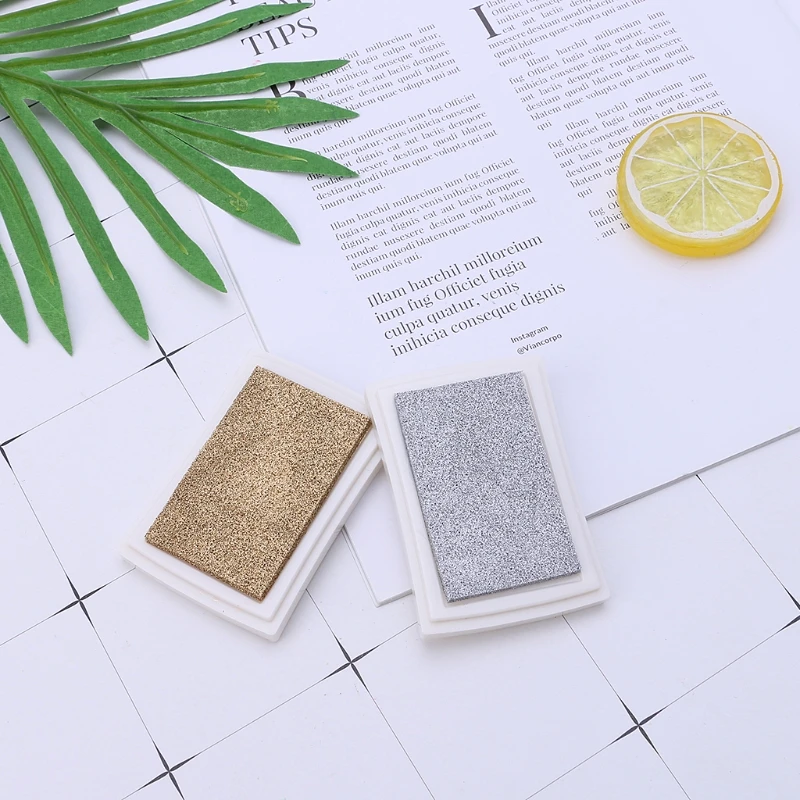 Красочные масляные Чернила колодки резиновый штамп партнер ремесло DIY скрапбук