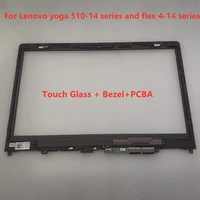 14 touch glass digitizer bezel for lenovo flex 4 1435 1470 1480 yoga 510 14ast 14ikb 14isk