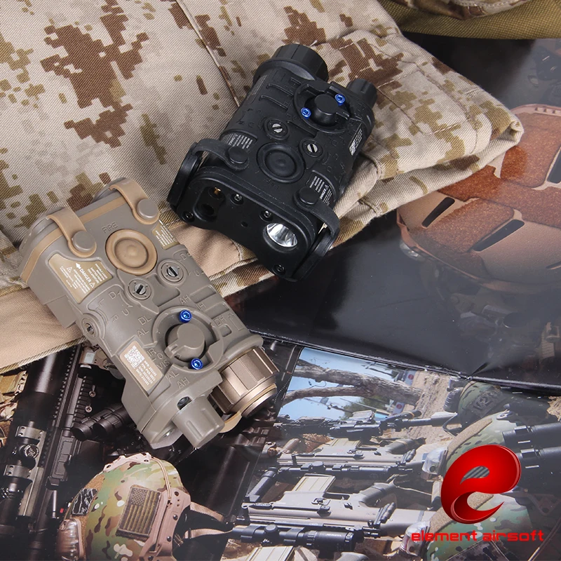 Element Airsoft тактический фонарь вспышка светильник PEQ 15 L3 NGAL зеленый лазерный