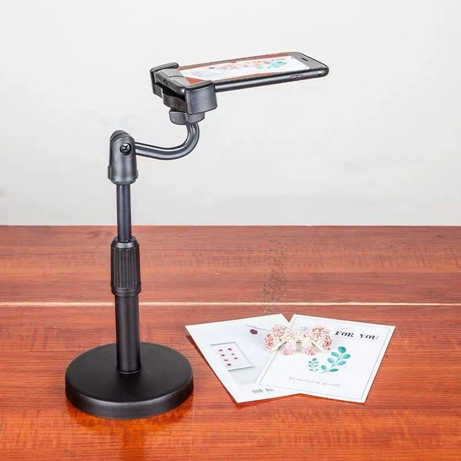 mini lightweight tripod for phone portable adjustablestand selfie stick universal mobile phone holder clip smartphone tripod free global shipping