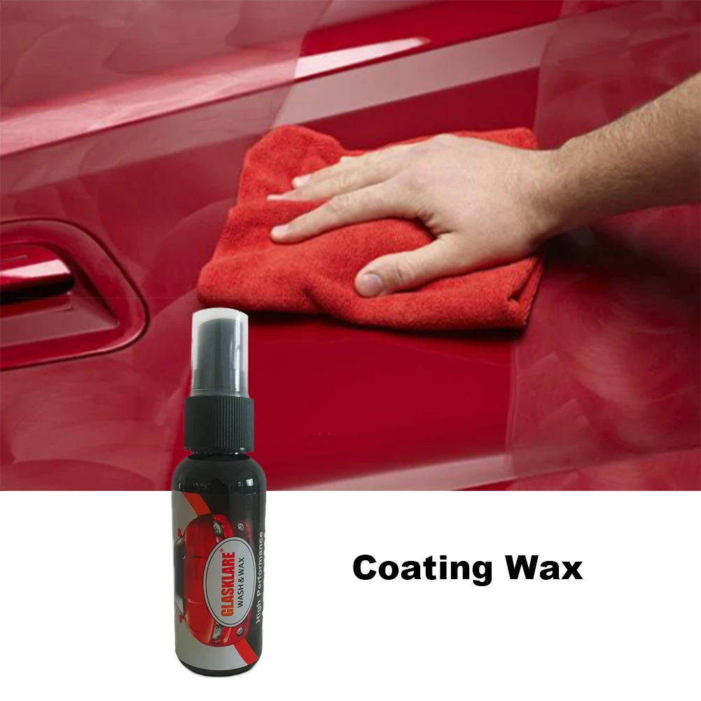 

Жидкий спрей-воск 50 мл с распылителем для ухода за лакокрасочной поверхностью, зеркальный воск, автомобильное покрытие, воск керамический п...