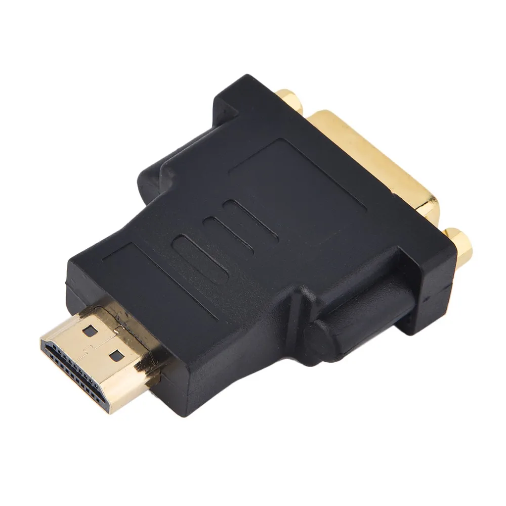 DVI к HDMI адаптер конвертер 24 + 5 мужчин и женщин для HD ТВ ЖК-ПК компьютер DVD проектор