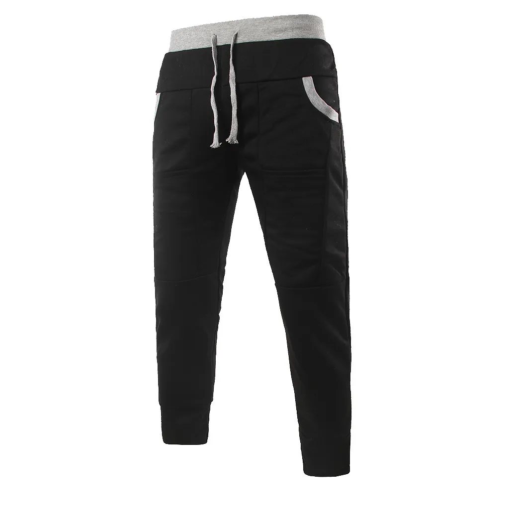 

Brand Men Pants Hip Hop Harem Joggers Pants Fashion Men's Loose Casual Pocket Sports Corset Trousers Joggers Pants Z413