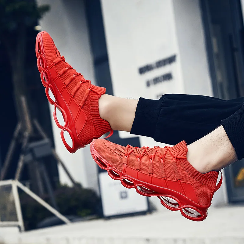 New Blade Shoes Fashion Breathable Sneaker Running 46 Large Size Comfortable Sports Men's 47 Jogging Casual 48 | Обувь