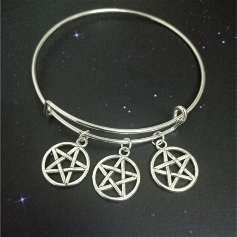Женское ювелирное изделие Wiccan Jewelry браслет в виде пятиконечной звезды женский