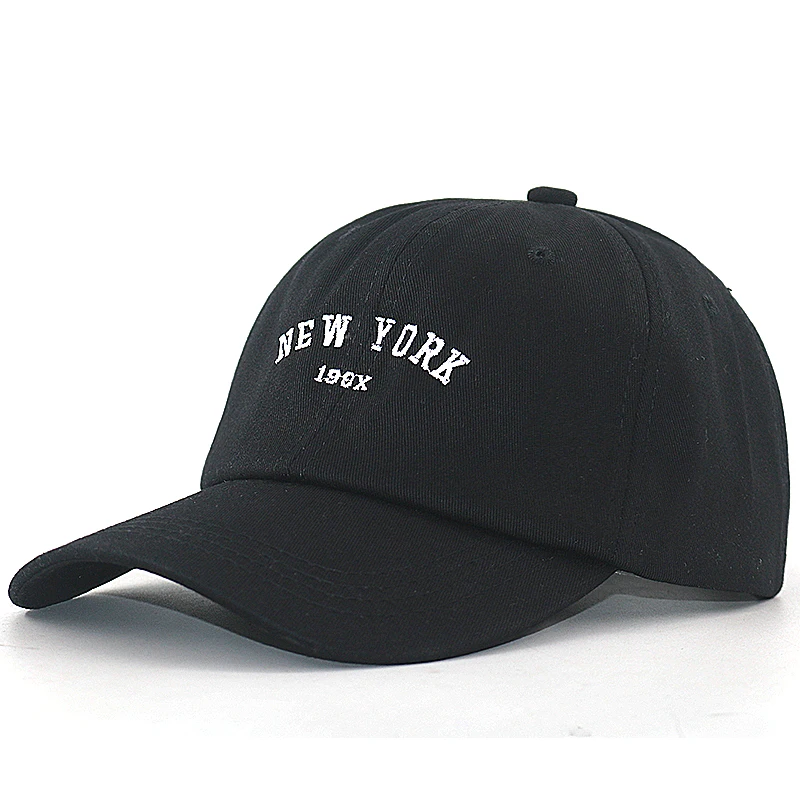 Бейсболка с надписью NEW YORK 199X модные хлопковые кепки для мужчин и женщин