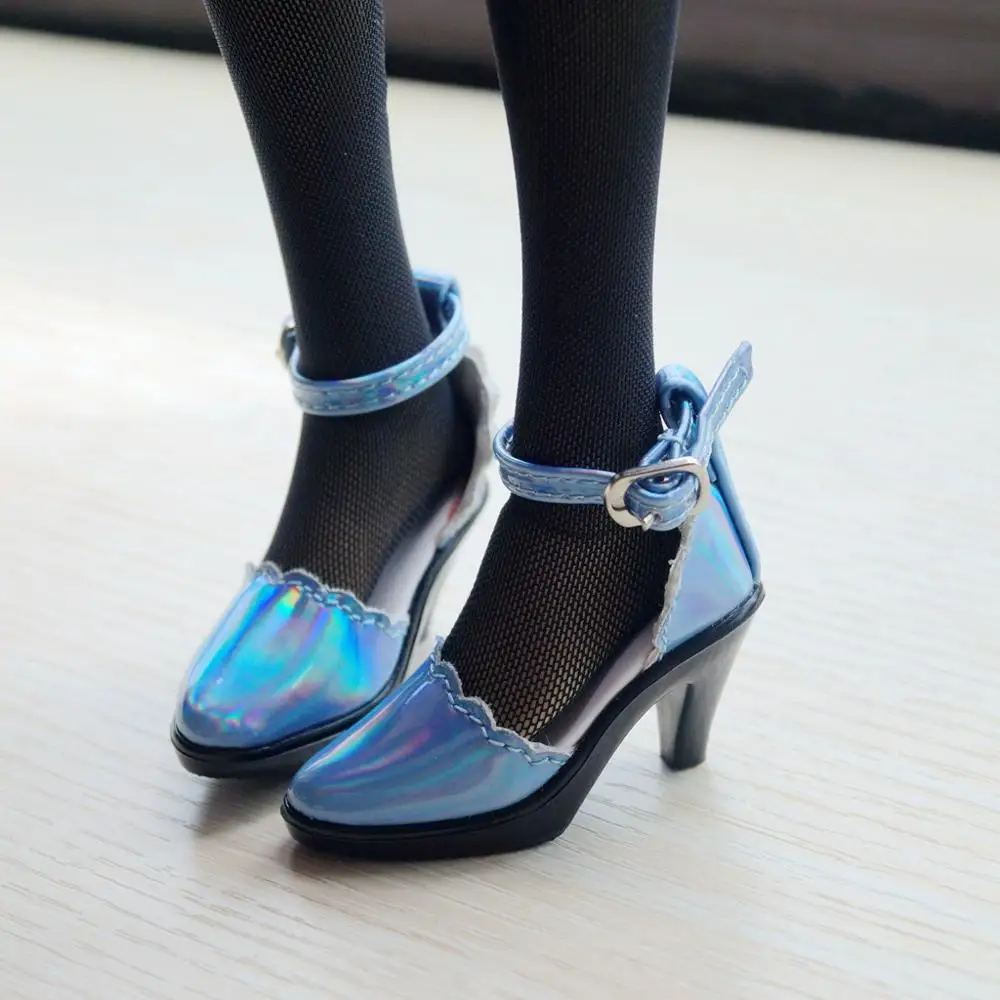 BJD Синтетическая кожа блестящая обувь на высоком каблуке для 1/4 17 &quotMSD VOLKS AOD AS MK DOLL