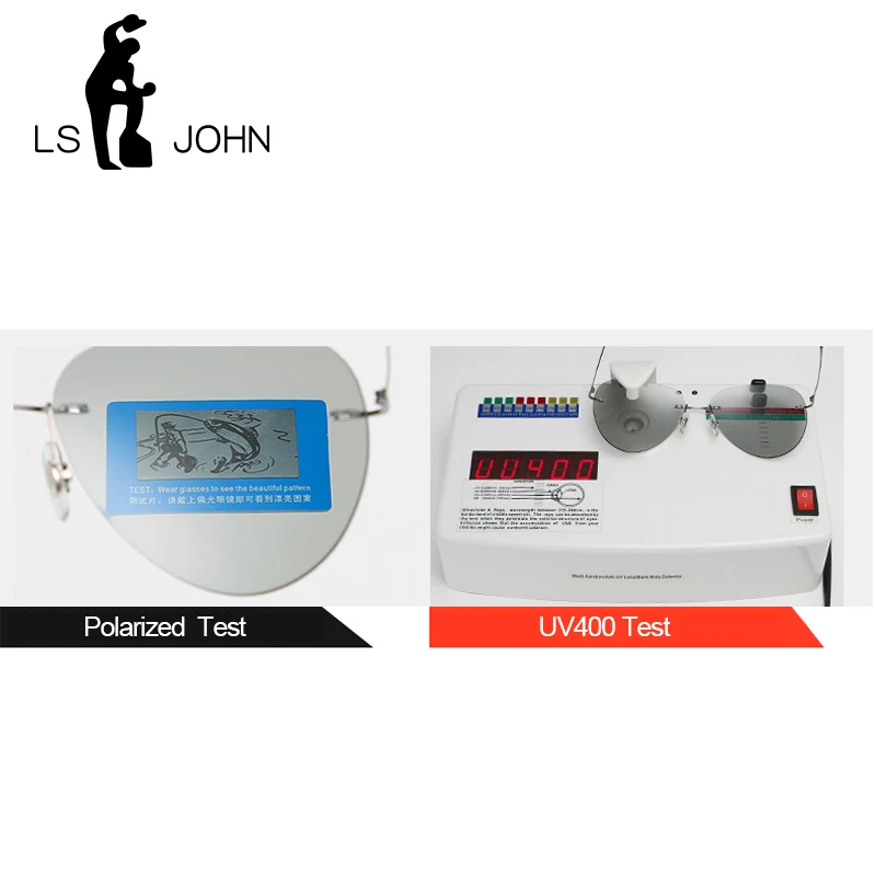 Солнцезащитные очки LS JOHN Pilot мужские и женские фотохромные брендовые