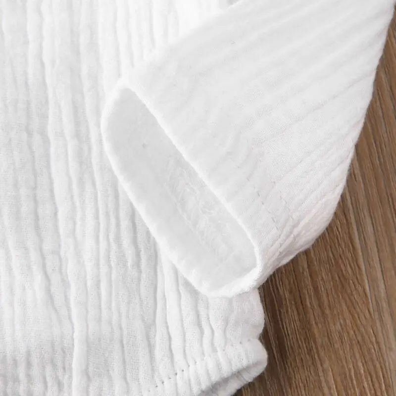 Комбинезон детский льняной с длинным рукавом | Детская одежда и обувь