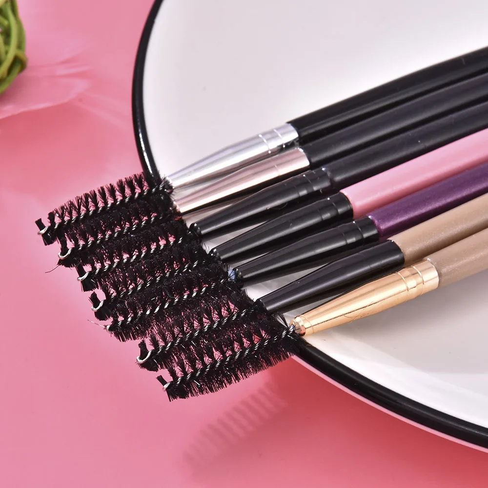 

2 Pcs Eyelash Eyebrow Brush Double Head Brush Eyelash Eyebrow Cosmetics Beauty Tools Makeup Brush Eyebrow Brushes Accessories