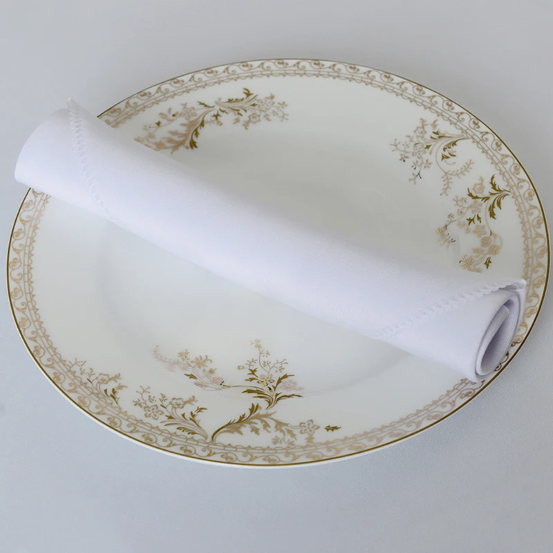 Салфетки Банкетный стол Ужин Ткань гостиницы поднос ткань платки карманные для