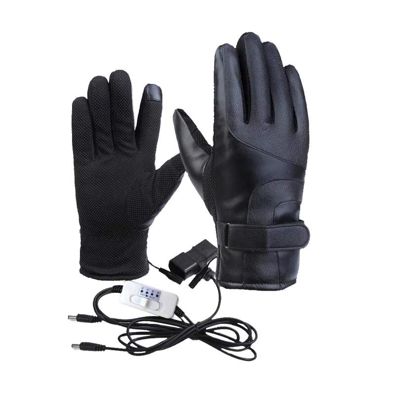 

Зимние велосипедные грелки для рук, электрические греющие перчатки для мужчин и женщин, спортивные перчатки с электрическим подогревом для...