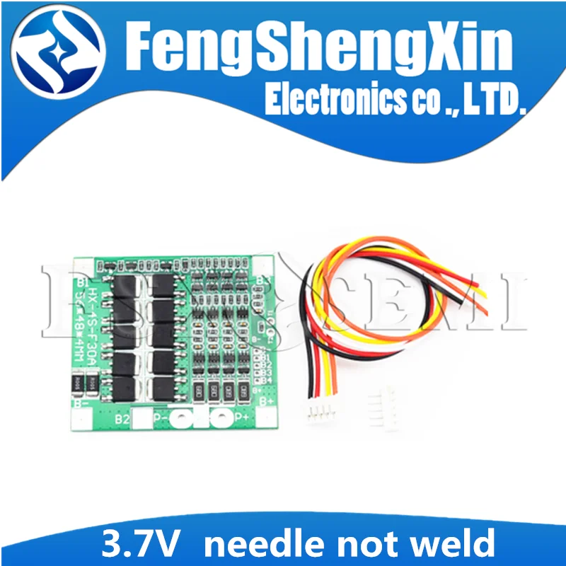 Плата защиты зарядного устройства для литий ионных аккумуляторов 18650 30 А плата BMS