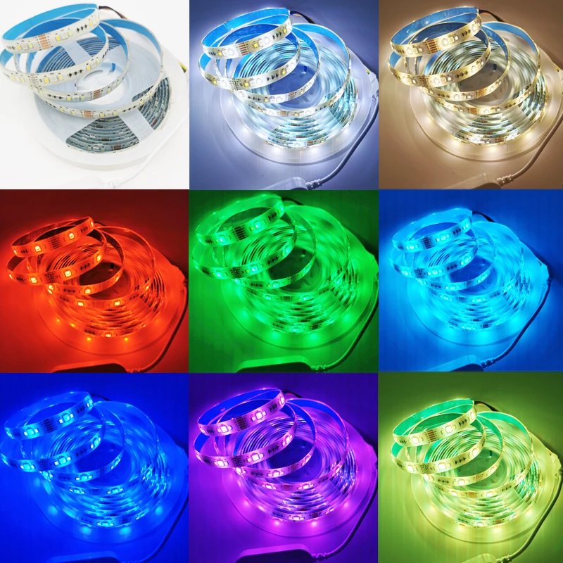 Контроллер Zigbee 3 0 RGBCW Plus + 2 4G RF пульт дистанционного управления 12 В 5050 2835 RGB CCT 90
