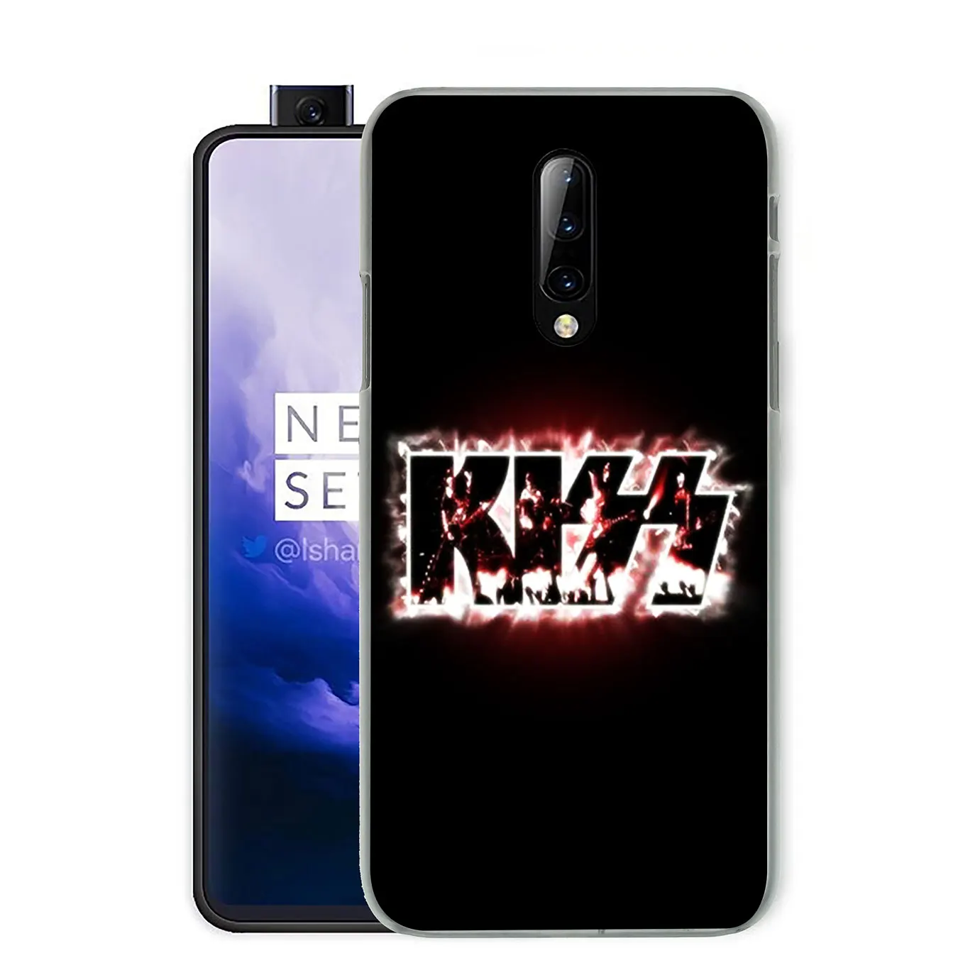 Жесткий пластиковый чехол для телефона Gene Simmons Kiss band Oneplus 7 7T Pro 6 6T 5 5T Cover One Plus 7Pro |