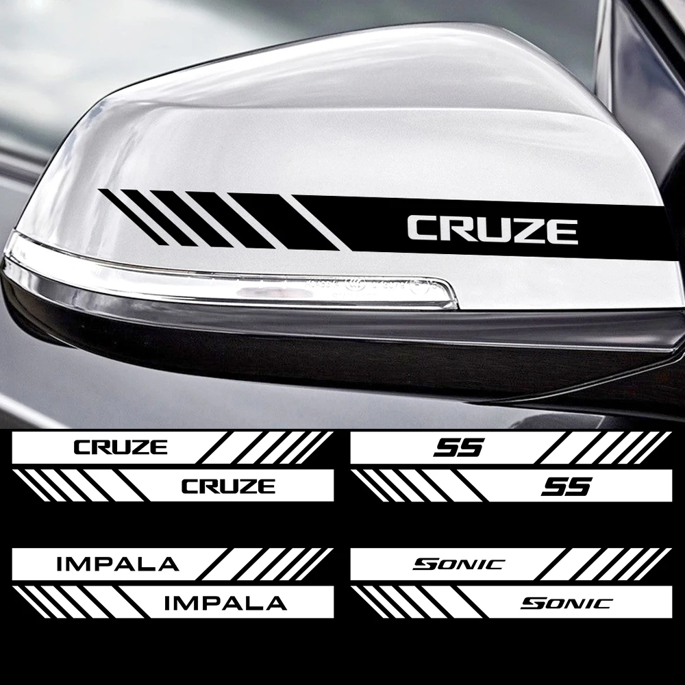 2 шт. наклейки на зеркало заднего вида для Chevrolet Cruze Silverado|Наклейки автомобиль| |