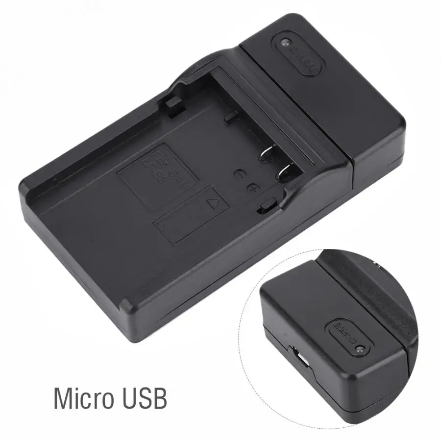 Новый LP E8 Micro USB Мощность Вход одной зарядки Камера Батарея Зарядное устройство