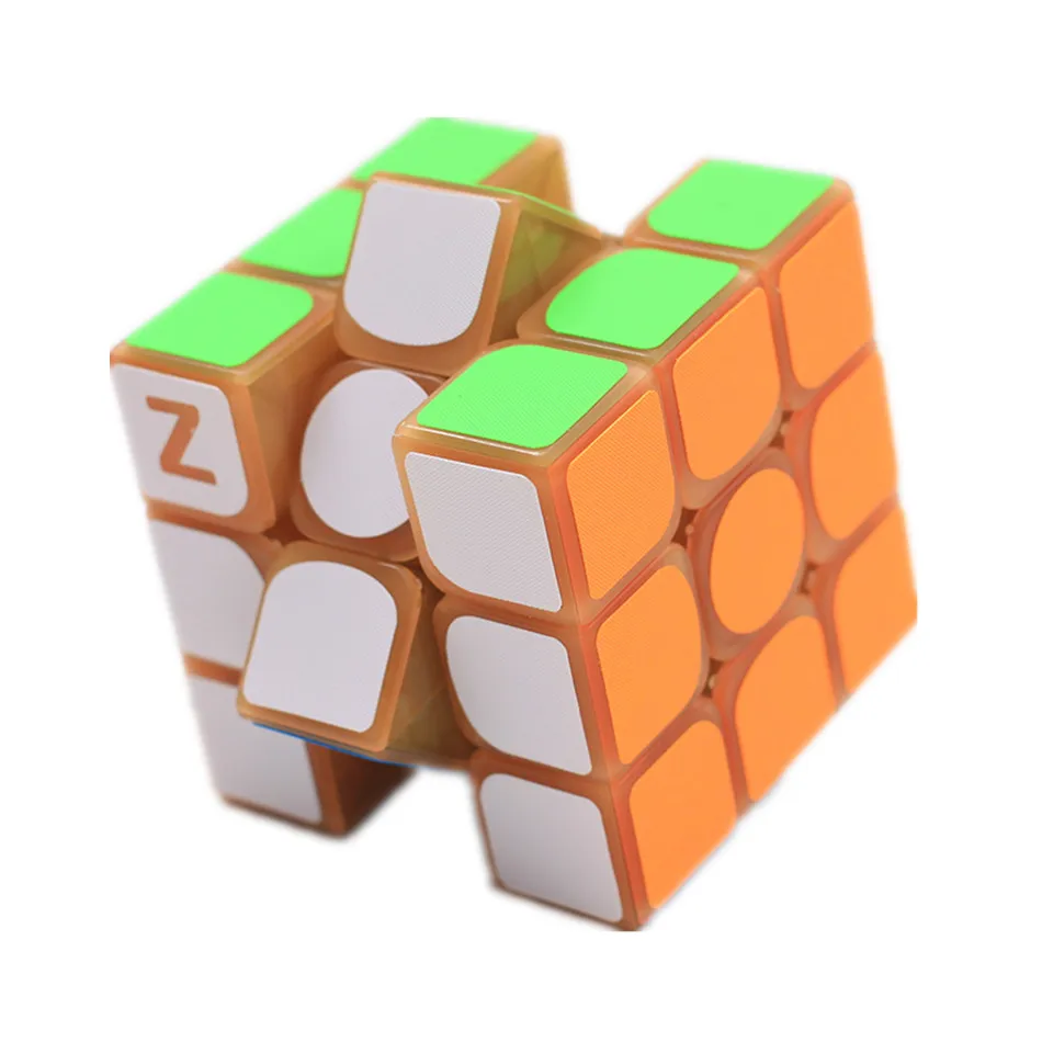 Кубик-головоломка Zcube светится в темноте 3x3x3 Magic Speed Cube кубик Magico Классические